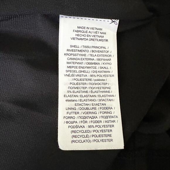 Lauren Ralph Lauren Twist-Front Cape-Overlay Gown Black Size US 6 - Picture 7 of 14